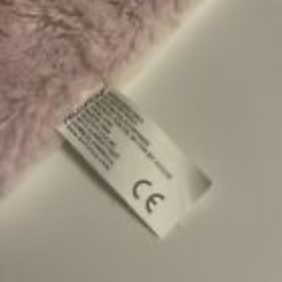 KellyToy Plush Pink Unicorn Lovey Baby Security Blanket w/ Rattle - Picture 5 of 6